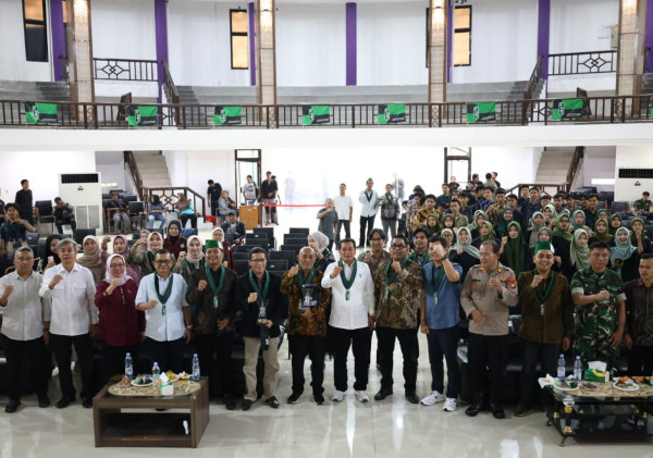 Training Raya Nasional HMI Dibuka Bupati Tangerang, Mahasiswa Ditantang Hadapi Ketidakpastian Global