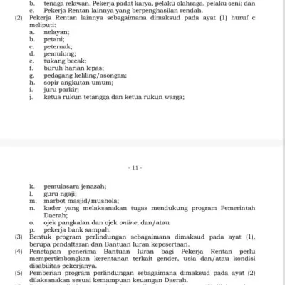 Pemkot Serang Siapkan Perwal Jaminan Sosial bagi Pekerja Rentan