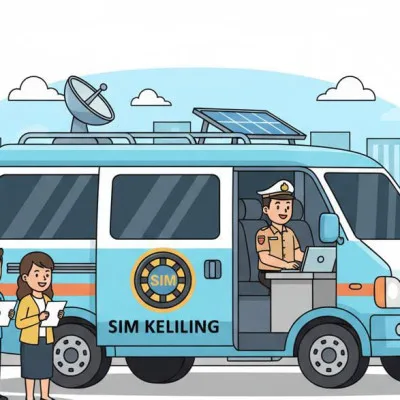 Layanan SIM Keliling Hari Ini di Kota dan Kabupaten Serang, Cek Lokasinya!
