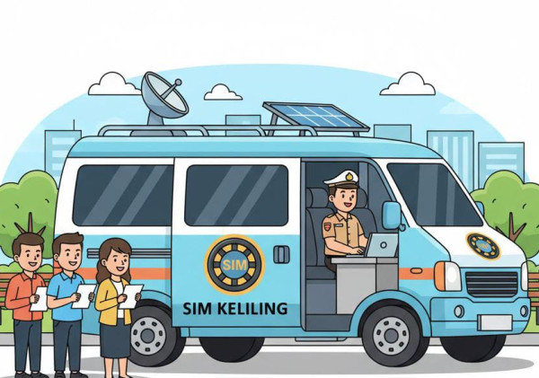 Layanan SIM Keliling Hari Ini di Kota dan Kabupaten Serang, Cek Lokasinya!