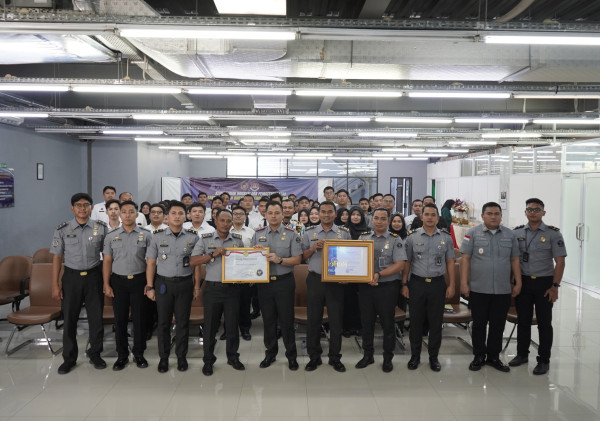 Kantor Imigrasi Cilegon Raih Satker Terbaik Pelayanan Keimigrasian 2025