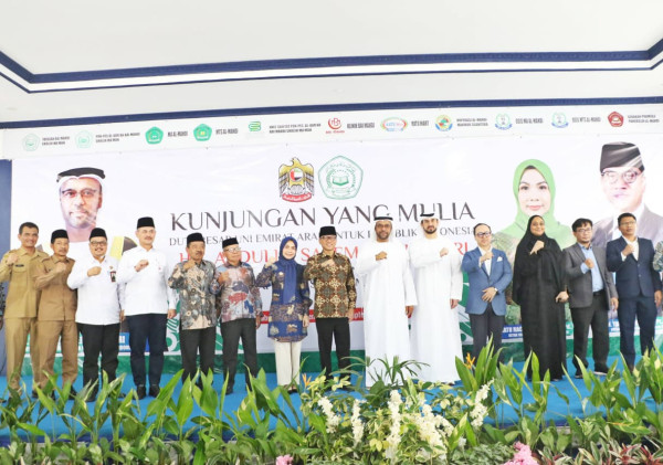 Duta Besar UEA Kunjungi Ponpes Bai Mahdi Sholeh Ma’mun, Dorong Kerja Sama di Berbagai Bidang