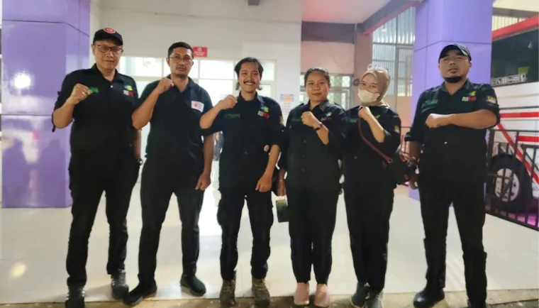 PSC 119 Dinkes Tangerang Kawal Dua Laga Sepak Bola di Indomilk Sport Center