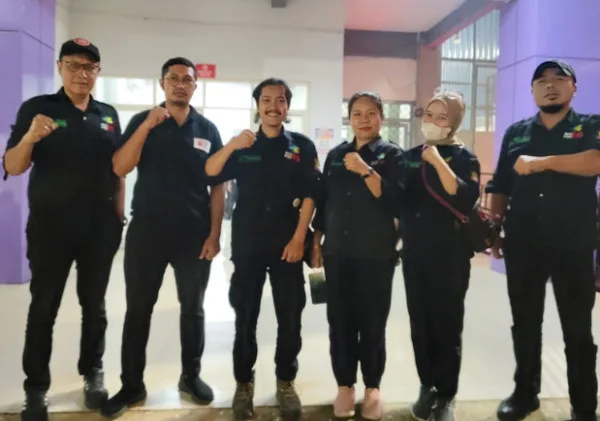 PSC 119 Dinkes Tangerang Kawal Dua Laga Sepak Bola di Indomilk Sport Center