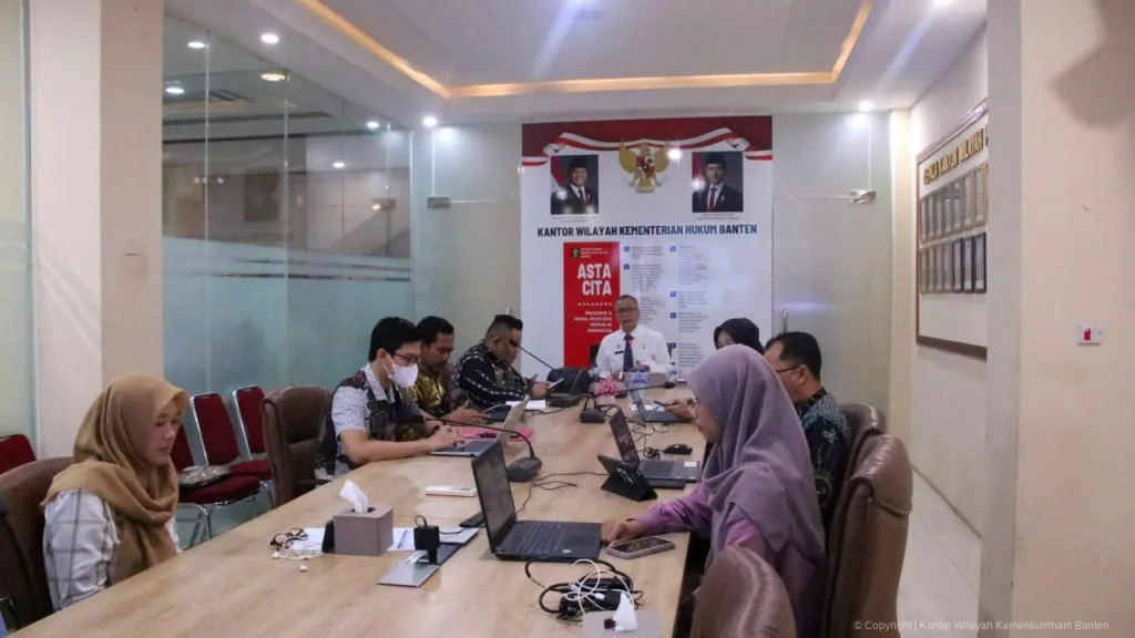 Dorong Modernisasi, Kemenkum Banten Sosialisasikan Aplikasi SIMPALNOT untuk Notaris