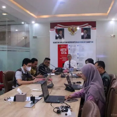 Dorong Modernisasi, Kemenkum Banten Sosialisasikan Aplikasi SIMPALNOT untuk Notaris
