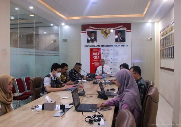 Dorong Modernisasi, Kemenkum Banten Sosialisasikan Aplikasi SIMPALNOT untuk Notaris