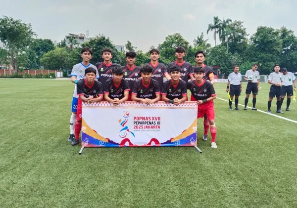Tim Sepak Bola Popnas Banten Torehkan Dua Kemenangan, Berpeluang Juara Grup C