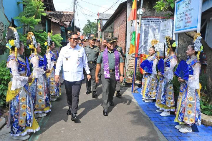 Kampung Jimpitan KB2 Wakili Kodam Jaya di Lomba Kampung Pancasila Nasional