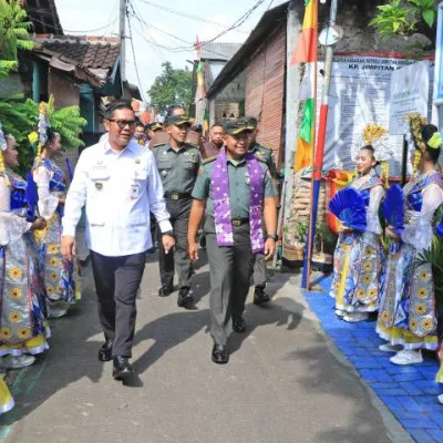 Kampung Jimpitan KB2 Wakili Kodam Jaya di Lomba Kampung Pancasila Nasional