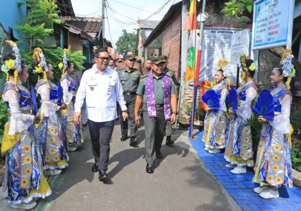 Kampung Jimpitan KB2 Wakili Kodam Jaya di Lomba Kampung Pancasila Nasional