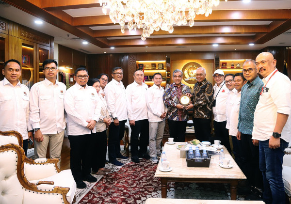 Di Hadapan PWI, Ahmad Muzani: Hati Saya Masih Wartawan