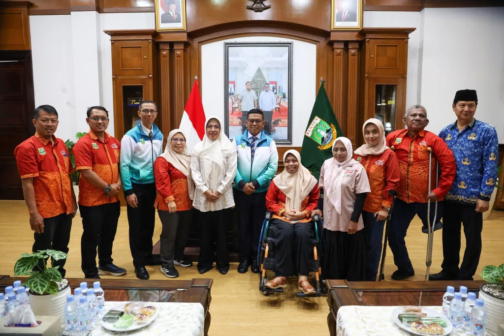 Gubernur Andra Soni Tegaskan Dukungan Penuh untuk Pengembangan Olahraga Disabilitas di Banten