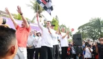 Bupati Tangerang Rayakan Enam Momentum Nasional dengan Gerak Jalan Sehat dan Tebar Benih Ikan