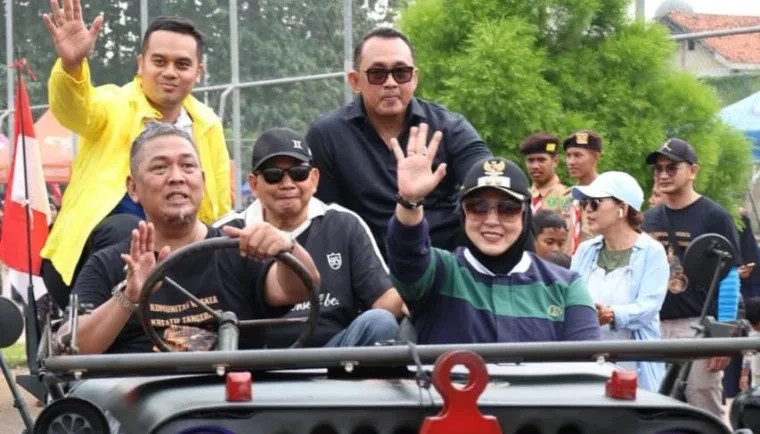 Wakil Bupati Tangerang Luncurkan Program City Tour Komunitas Wisata Kreatif di Kelapa Dua