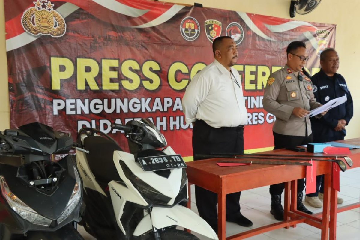 Polsek Cibeber Polres Cilegon Polda Banten Amankan Pelaku Pengeroyokan dan Pencurian