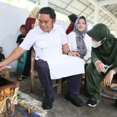 Pj Gubernur Banten Al Muktabar Siapkan Infrastruktur dan Kembangkan Ekonomi Kreatif, Dukung Geopark Nasional Ujung Kulon