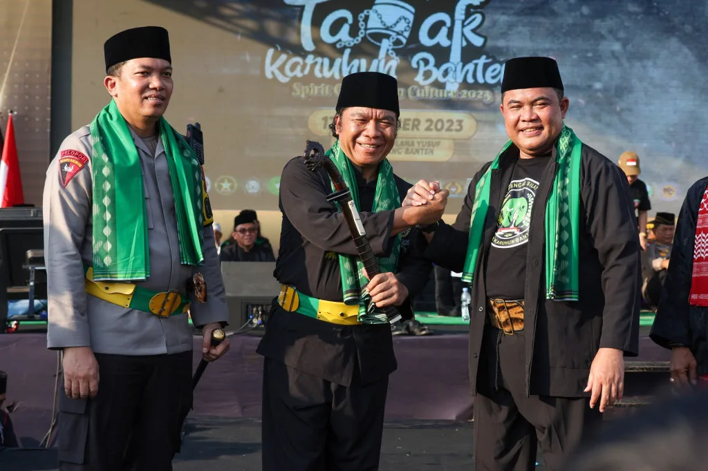 Siap Amankan Pemilu 2024; Al Muktabar Ajak Paguron Silat dan Jawara Jaga Stabilitas Daerah