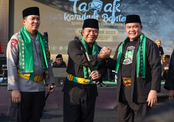 Siap Amankan Pemilu 2024; Al Muktabar Ajak Paguron Silat dan Jawara Jaga Stabilitas Daerah