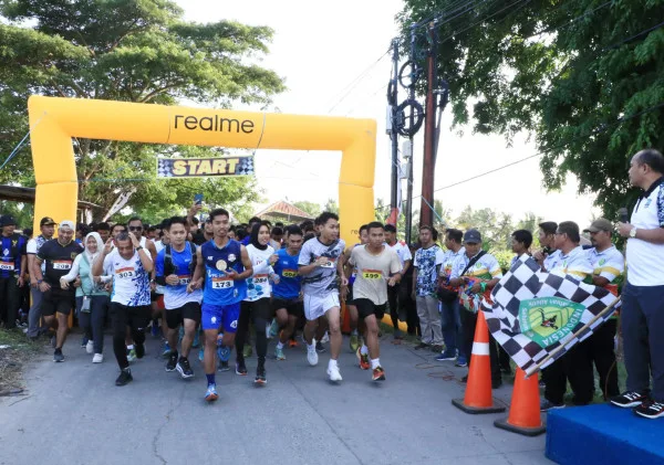 Perdana, KONI Gelar Bupati Serang Run 2023