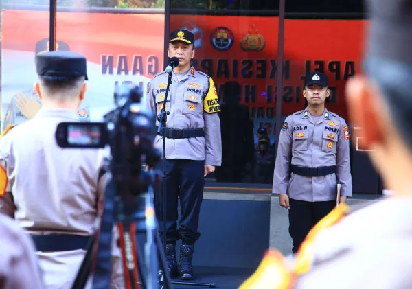 Satgas Humas Polri Gelar Apel Kesiapsiagaan Pengamanan Nataru 2024, Pemudik Harap Melaporkan Rumah Yang Ditinggalkan