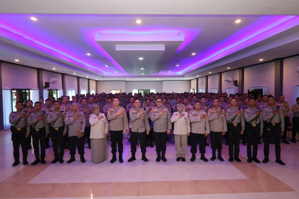 Sosialisasi Polda Banten Terkait Pelayanan Hak PNPP Kepada Siswa Diktuk Bintara Polri Gel II