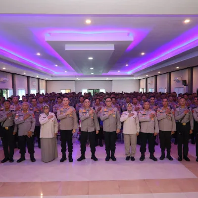Sosialisasi Polda Banten Terkait Pelayanan Hak PNPP Kepada Siswa Diktuk Bintara Polri Gel II