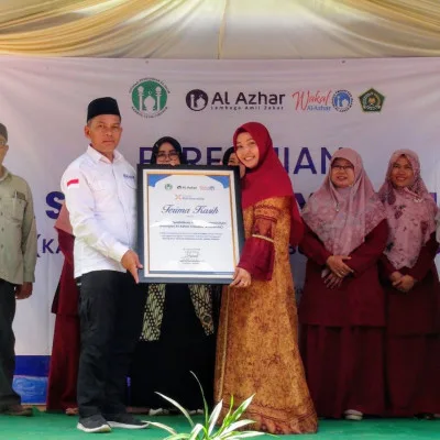 Peresmian Saung Ilmu Di Desa Ciladaeun Lebak-Banten