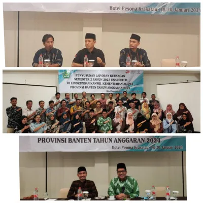 Penyusunan Laporan Keuangan Tahun 2023 pada Tahun Anggaran 2024 di Kanwil Kemenag Banten