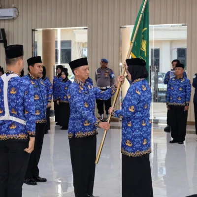 Upacara Pengukuhan Dewan Pengurus Korpri Masa Bakti 2023-2028