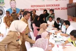 Al Muktabar, Penjabat Gubernur Banten, Mengunjungi Pusat Layanan Kesehatan Gratis Sebagai Bagian dari Ekspedisi Reformas...