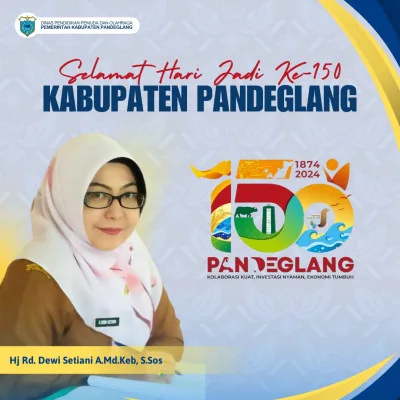 Dinas Pendidikan Pemuda dan Olahraga Kabupaten Pandeglang Mengucapkan Selamat Hari Jadi Ke-150 Kabupaten Pandeglang 