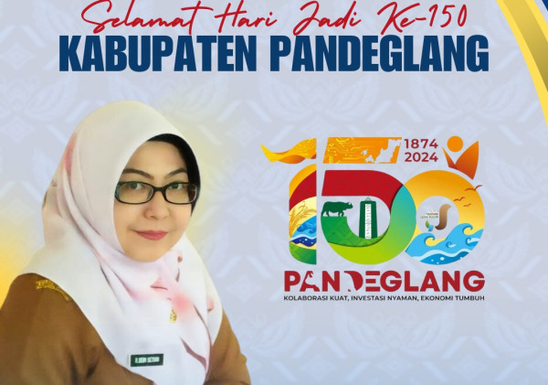Dinas Pendidikan Pemuda dan Olahraga Kabupaten Pandeglang Mengucapkan Selamat Hari Jadi Ke-150 Kabupaten Pandeglang 