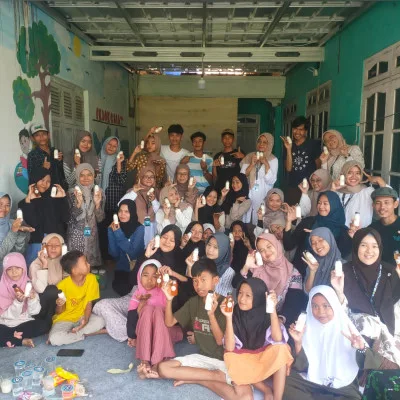 Sosialaisasi Kombucha dan Yoghurt, TBM Titik Literasi Bersinergi dengan Untirta Bangun Soft Skill Pegiat Literasi