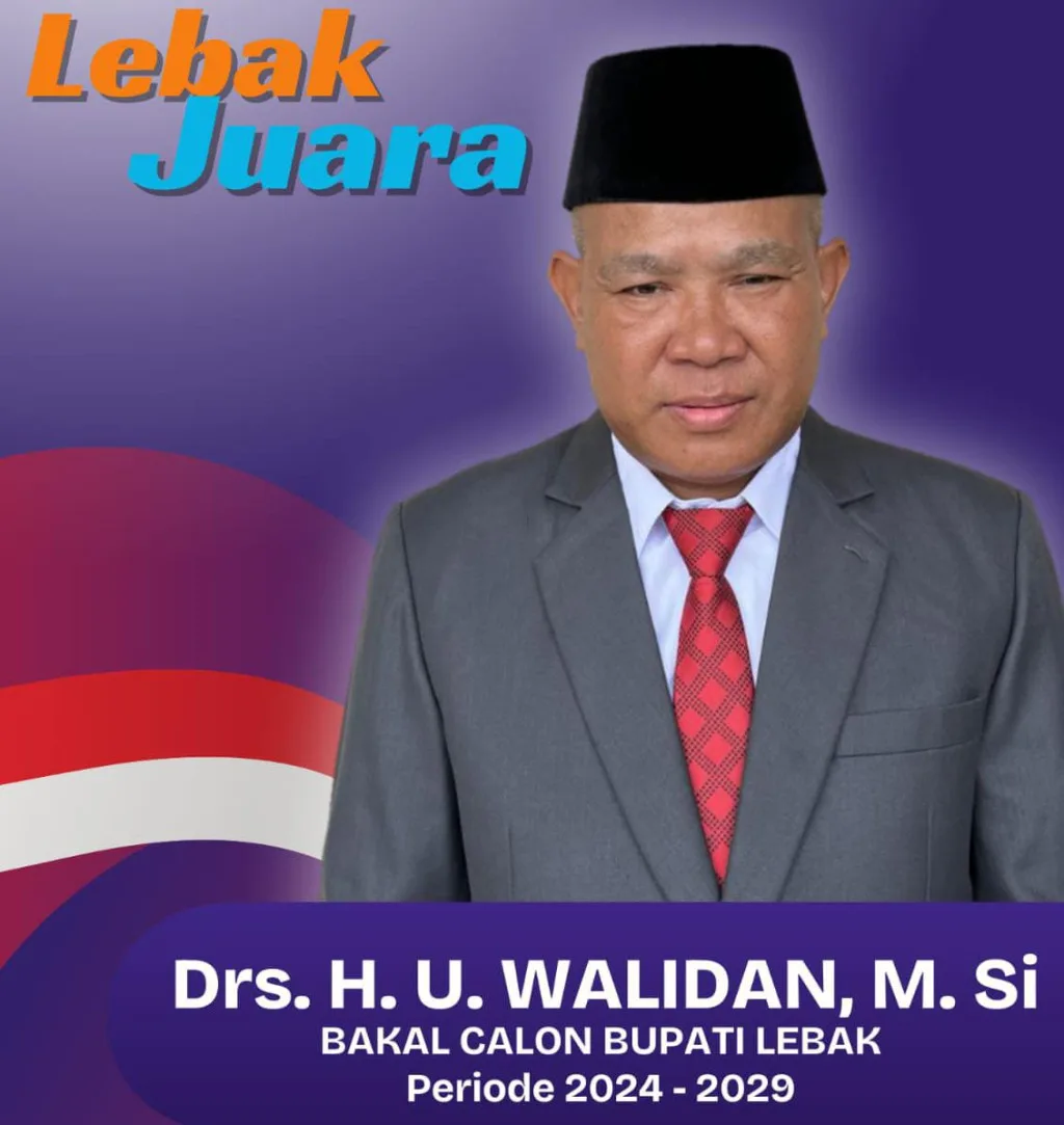 Walidan Putra Asli Daerah Lebak Siap Bersaing di Pilkada Lebak 2024