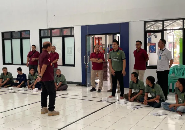 Monitoring Sukses: Tim Mentor Banten Memastikan Efektivitas Rehabilitasi Narapidana di Lapas Kelas IIA Serang