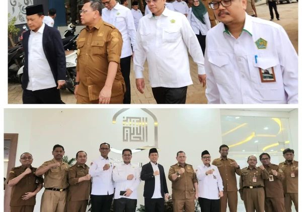 Kanwil Kemenag Banten Tinjau Kesiapan Hotel Grand El-Hajj untuk Embarkasi dan Debarkasi Jamaah Haji Asal Banten