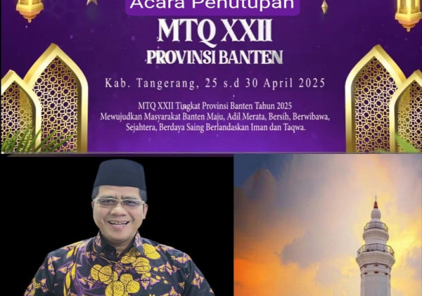 Kabag TU Kanwil Kemenag Provinsi Banten Sambut Gembira Daftar Juara MTQ Banten 2025 ke-22