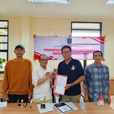 Koperasi Desa Merah Putih Ujung Tebu Resmi Berbadan Hukum