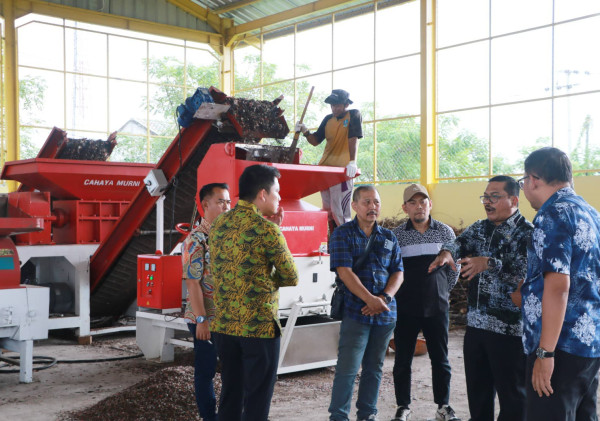 DLH Kabupaten Serang-PT Broco ACI Jalin Kerjasama Produksi RDF TPST Kibin