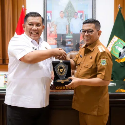 Gubernur Banten Terima Kunjungan Sesmenko Kumham Imipas, Bahas Isu Strategis Hukum dan HAM