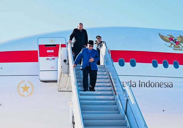 Presiden Prabowo Tiba di New York, Siap Sampaikan Pesan Besar Indonesia di PBB