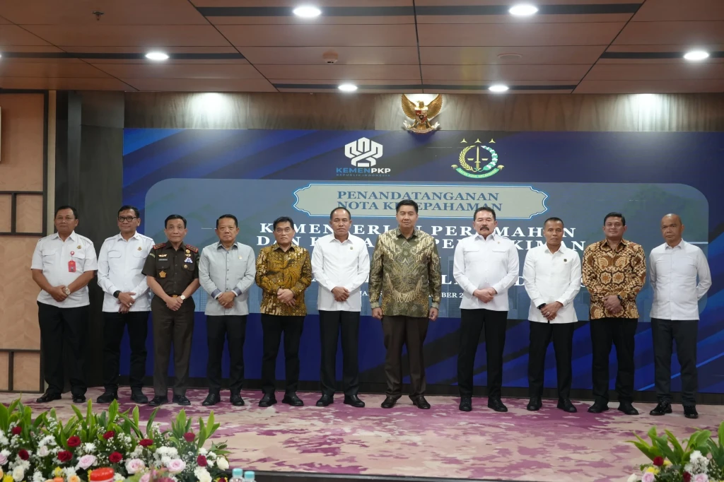 Jaksa Agung dan Menteri PKP Teken Nota Kesepahaman, Perkuat Sinergi dalam Pembangunan Perumahan Rakyat