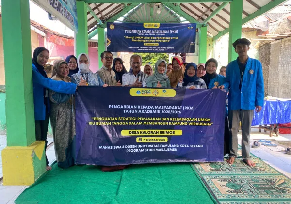 Penguatan strategi  pemasaran dan kelembagaan UMKM ibu rumah tangga dalam membangun kampung wirausaha