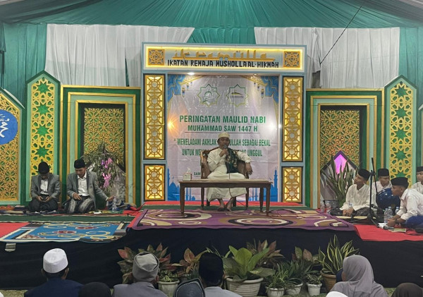 IKRAMULA Mushola Al-Hikmah Gelar Peringatan Maulid Nabi Muhammad SAW 1447 H di Kampung Samprok