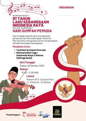 Rudy T Mintarto Jaga Martabat Indonesia Lewat Nada, Bunga Anggrek dan Merah Putih ‎