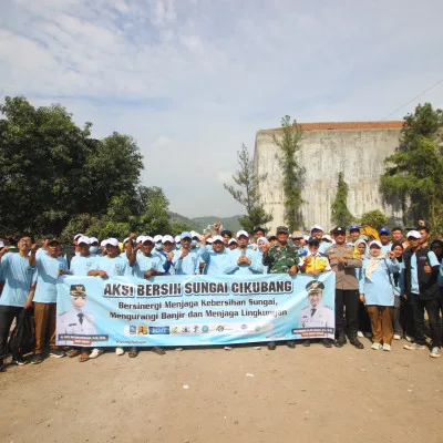 Bupati Serang Perintahkan Aksi Bersih-Bersih Sungai Cikubang, Antisipasi Banjir Jelang Cuaca Ekstrem