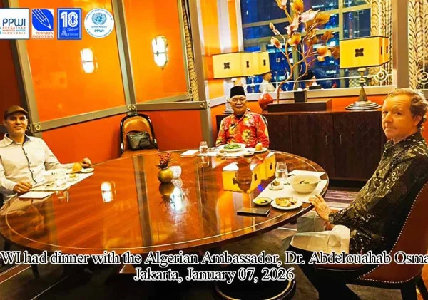 PPWI dan Dubes Aljazair Gelar Pertemuan Silaturahmi Bahas Kerja Sama Sosial Budaya