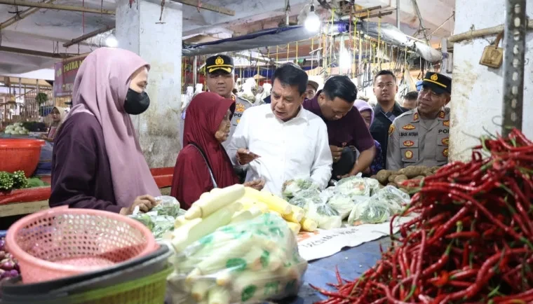 Bupati Tangerang Pantau Harga dan Ketersediaan Bahan Pokok Jelang Nataru