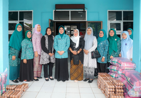 Ketua TP PKK Banten Serahkan Bantuan PMT dan Pangan Bergizi untuk Ibu Hamil dan Balita